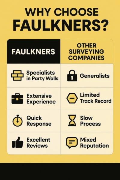 Can I Alter The Party Wall Surveyor? - A Crucial Guide From Faulkner Surveyors 4 Party Wall Mediation {bane} Faulkner Surveyors Luton Best Surveyor Near me Luton